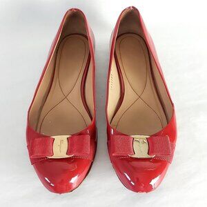 Salvatore Ferragamo Red Loafers with Luxurious Comfort
